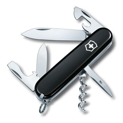 Victorinox Spartan -linkkuveitsi, 91 mm, Musta Victorinox Spartan -linkkuveitsi, 91 mm, Musta