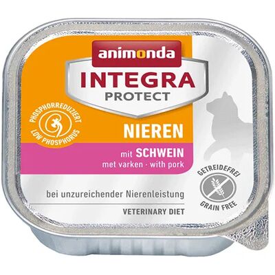 Animonda Integra Protect Renal Pork, Kissan märkäruoka, Mature, 100 g Animonda Integra Protect Renal Pork, Kissan märkäruoka, Mature, 100 g