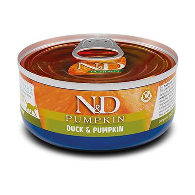 Farmina N&D Ankka Kurpitsa Täysin viljelemätön kissanruoka - 70g Farmina N&D Ankka Kurpitsa Täysin viljelemätön kissanruoka - 70g