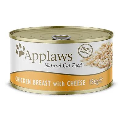 Applaws Chicken Breast with Cheese in Broth, Kissan märkäruoka, Adult, 156 g Applaws Chicken Breast with Cheese in Broth, Kissan märkäruoka, Adult, 156 g