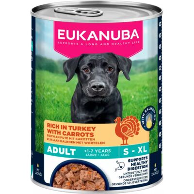 Eukanuba Life Care Turkey and Carrots, Koiran märkäruoka, Adult, 400 g Eukanuba Life Care Turkey and Carrots, Koiran märkäruoka, Adult, 400 g