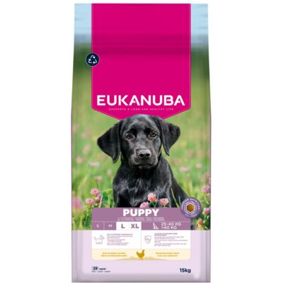 Eukanuba Puppy L/XL Breed Chicken, Koiran kuivaruoka, 15 kg Eukanuba Puppy L/XL Breed Chicken, Koiran kuivaruoka, 15 kg