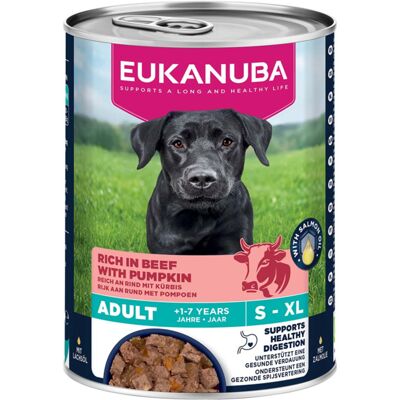 Eukanuba Life Care Beef with Pumpkin, Koiran märkäruoka, Adult, 400 g Eukanuba Life Care Beef with Pumpkin, Koiran märkäruoka, Adult, 400 g