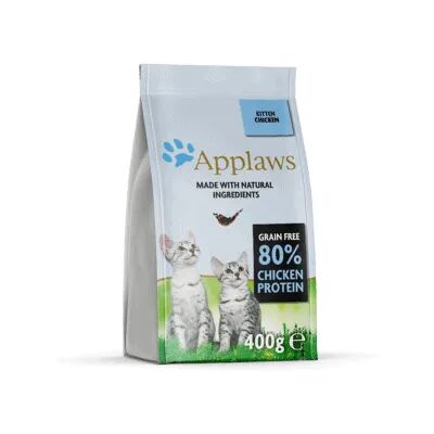 Applaws Kitten Chicken, Kissan kuivaruoka, Viljaton, 400 g Applaws Kitten Chicken, Kissan kuivaruoka, Viljaton, 400 g