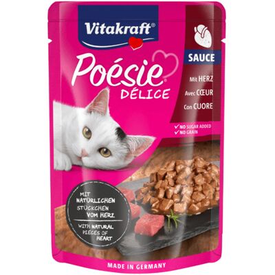 Vitakraft Poésie Délice Heart 85g - Märkäkissanruoka Vitakraft Poésie Délice Heart 85g - Märkäkissanruoka