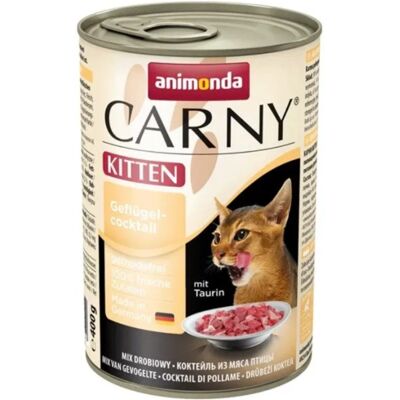 Animonda Carny Kittent naudanliha ja siipikarja - Märkäkissa ruoka - 400g Animonda Carny Kittent naudanliha ja siipikarja - Märkäkissa ruoka - 400g