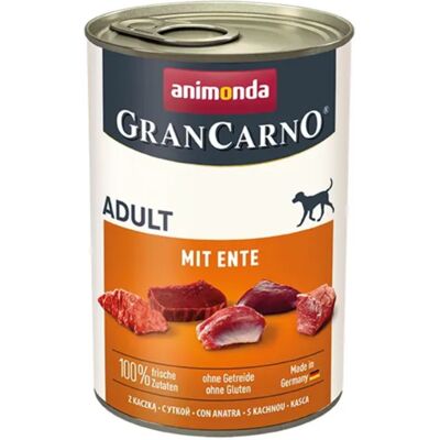 Animonda GranCarno Ankka ja Sika aikuisille koirille - 400 g Animonda GranCarno Ankka ja Sika aikuisille koirille - 400 g