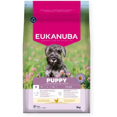Eukanuba Puppy Small Breed Fresh Chicken, Koiran kuivaruoka, 3 kg Eukanuba Puppy Small Breed Fresh Chicken, Koiran kuivaruoka, 3 kg