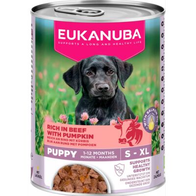 EUKANUBA Life Care Puppy Rich in Beef and Pumpkin, Koiran märkäruoka, Viljaton, 400 g EUKANUBA Life Care Puppy Rich in Beef and Pumpkin, Koiran märkäruoka, Viljaton, 400 g