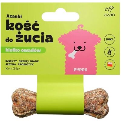 Brit Azanki Bone with Insects and Probiotic, Koiran herkku, Puppy, 10 cm Brit Azanki Bone with Insects and Probiotic, Koiran herkku, Puppy, 10 cm