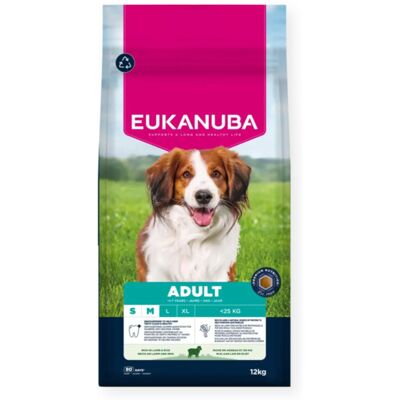 Eukanuba Adult Small/Medium Lamb & Rice, Koiran kuivaruoka, 12 kg Eukanuba Adult Small/Medium Lamb & Rice, Koiran kuivaruoka, 12 kg