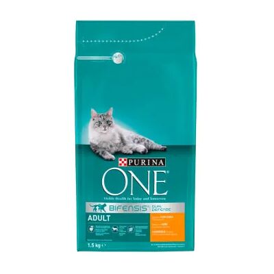 Purina One Bifensis Aikuinen Kana - Kuiva kissanruoka - 1,5 kg Purina One Bifensis Aikuinen Kana - Kuiva kissanruoka - 1,5 kg