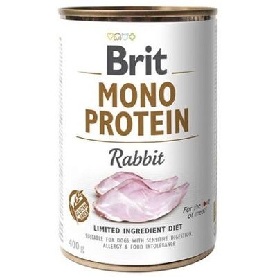 Brit Mono Proteiini Kani - Märkä koiranruoka - 400 G Brit Mono Proteiini Kani - Märkä koiranruoka - 400 G