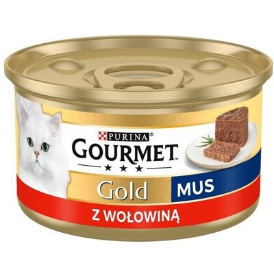 Purina Gourmet Gold Beef in Sauce, Kissan märkäruoka, Adult, 85 g Purina Gourmet Gold Beef in Sauce, Kissan märkäruoka, Adult, 85 g