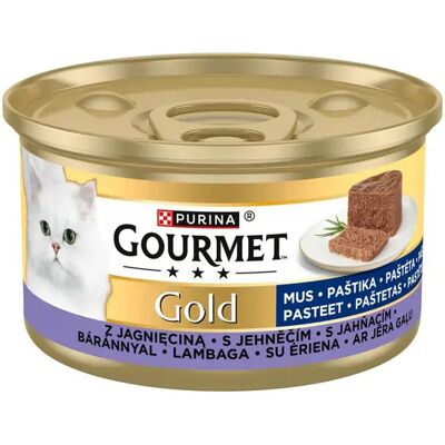 Purina Gourmet Gold Mousse with Lamb, Kissan märkäruoka, Adult, 85 g Purina Gourmet Gold Mousse with Lamb, Kissan märkäruoka, Adult, 85 g