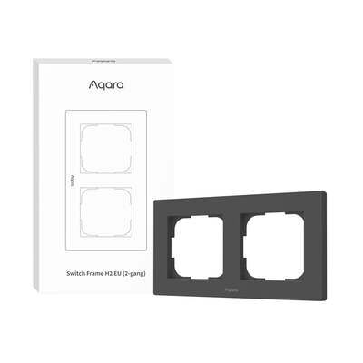 Aqara Smart Switch H2 2-osainen - Älykäs seinäkytkin, Harmaa Aqara Smart Switch H2 2-osainen - Älykäs seinäkytkin, Harmaa