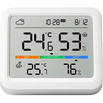 SwitchBot Meter Pro - Lämpö- ja kosteusmittari, valkoinen SwitchBot Meter Pro - Lämpö- ja kosteusmittari, valkoinen