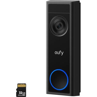 Eufy C31 Musta Video-ovi - 2K, Langaton, Akku, Yökuva Eufy C31 Musta Video-ovi - 2K, Langaton, Akku, Yökuva