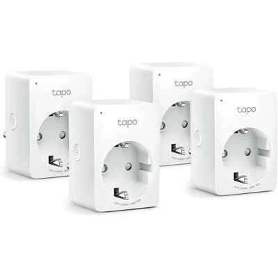 TP-Link Tapo P100 Mini Smart Wi-Fi Socket -älypistorasia, 4-pack TP-Link Tapo P100 Mini Smart Wi-Fi Socket -älypistorasia, 4-pack