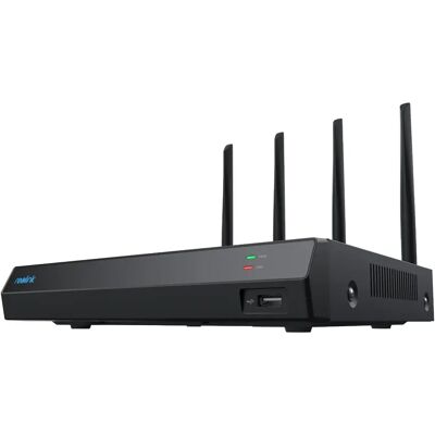 Reolink NVS12W Verkkovideotallennin - 12 Kanavaa, Wi-Fi 6, 2TB HDD Reolink NVS12W Verkkovideotallennin - 12 Kanavaa, Wi-Fi 6, 2TB HDD