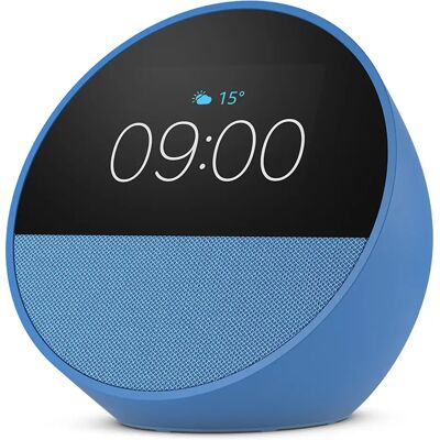 Amazon Echo Spot (2024) -älykäs herätyskello, sininen Amazon Echo Spot (2024) -älykäs herätyskello, sininen