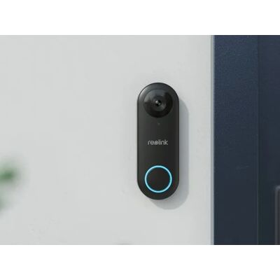Reolink Video Doorbell WiFi - Black 2K 4MP Wired & Battery -Ovikellokamera Reolink Video Doorbell WiFi - Black 2K 4MP Wired & Battery -Ovikellokamera
