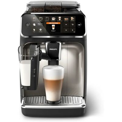 Philips 5400 Series EP5447/90 -täysautomaattinen espressokone, musta, kromi Philips 5400 Series EP5447/90 -täysautomaattinen espressokone, musta, kromi