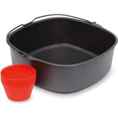 Philips Airfryer Baking Kit L HD9925/01, 1,3 l, airfryer Philips Airfryer Baking Kit L HD9925/01, 1,3 l, airfryer