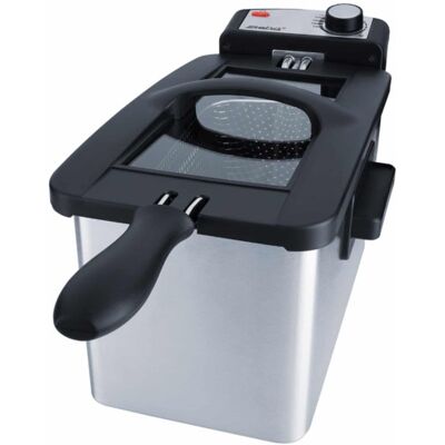 Steba DF 180 Kylmävyöhyke-friteerauskeitin, 3 L, 2000 W, Ruostumaton teräs Steba DF 180 Kylmävyöhyke-friteerauskeitin, 3 L, 2000 W, Ruostumaton teräs
