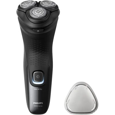 Philips Shaver 3000X Series X3051/00 -parranajokone, musta Philips Shaver 3000X Series X3051/00 -parranajokone, musta