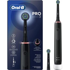 Oral-B Pro 3 3000 CrossAction -sähköhammasharja, musta Oral-B Pro 3 3000 CrossAction -sähköhammasharja, musta