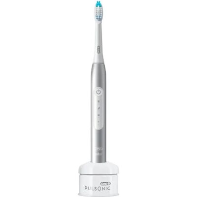 BRAUN Oral-B Pulsonic Slim Luxe 4000 -sähköhammasharja, Platinum BRAUN Oral-B Pulsonic Slim Luxe 4000 -sähköhammasharja, Platinum