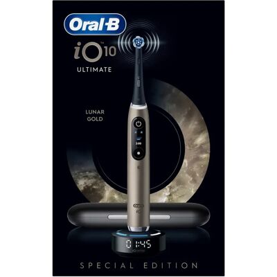 Oral-B iO Series 10 -sähköhammasharja, Lunar Gold Oral-B iO Series 10 -sähköhammasharja, Lunar Gold