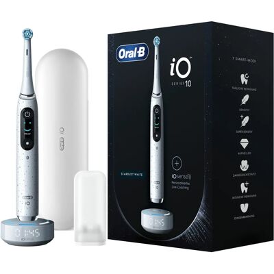 BRAUN Oral-B iO Series 10 -sähköhammasharja, valkoinen BRAUN Oral-B iO Series 10 -sähköhammasharja, valkoinen
