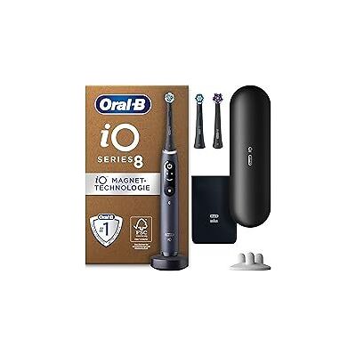Oral-B iO Series 8 Plus Sähköhammasharja - Musta Onyx Oral-B iO Series 8 Plus Sähköhammasharja - Musta Onyx
