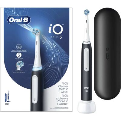 Oral-B iO Series 3S -sähköhammasharja, Matte Black Oral-B iO Series 3S -sähköhammasharja, Matte Black