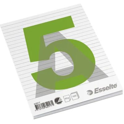 ESSELTE Liimaselkälehtiö A5 viivat ESSELTE Liimaselkälehtiö A5 viivat