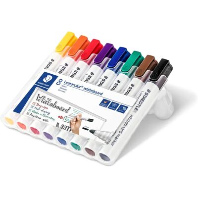 STAEDTLER WB Marker Lumocolor bullet 2mm ass (8) STAEDTLER WB Marker Lumocolor bullet 2mm ass (8)
