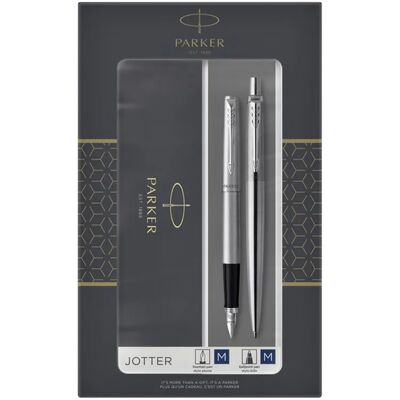 Parker Duoset Jotter - kuulakärkikynä ja täytekynä Parker Duoset Jotter - kuulakärkikynä ja täytekynä
