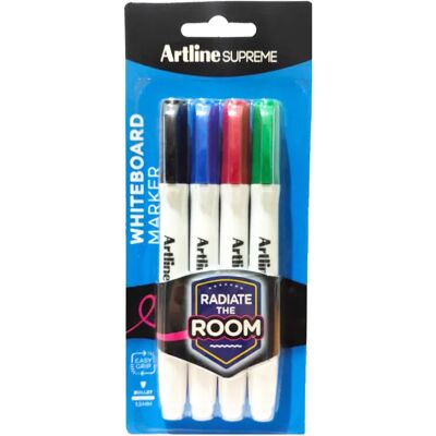 Artline Supreme Whiteboard 4-Pack Ass Artline Supreme Whiteboard 4-Pack Ass