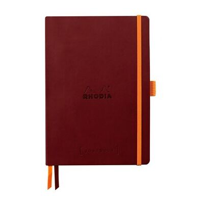 Rhodia Goalbook soft burgundy A5 dot ivory Rhodia Goalbook soft burgundy A5 dot ivory