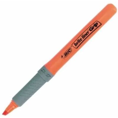 BIC Brite Liner Grip textMarker orange BIC Brite Liner Grip textMarker orange