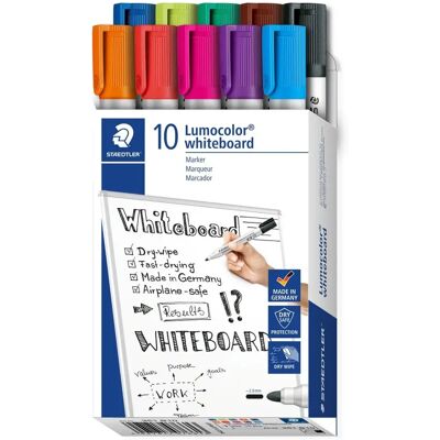 STAEDTLER WB Marker Lumocolor bullet 2mm ass (10) STAEDTLER WB Marker Lumocolor bullet 2mm ass (10)