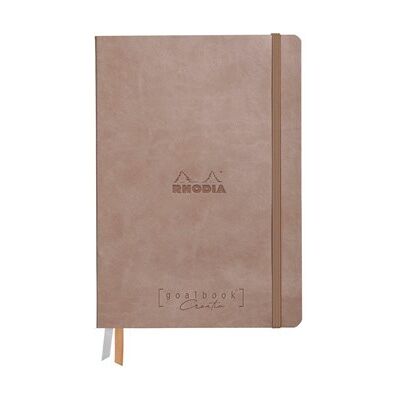 RHODIA Goalbk Creation pen&inkw A5 blank taupe RHODIA Goalbk Creation pen&inkw A5 blank taupe