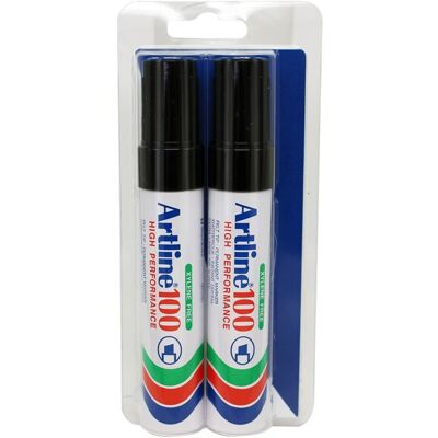 Permanent Marker Artline 100 black 2/Bl. Permanent Marker Artline 100 black 2/Bl.