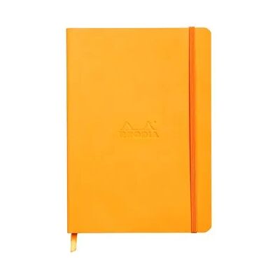 Rhodiarama soft A5 orange ruled ivory Rhodiarama soft A5 orange ruled ivory