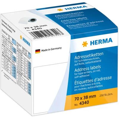 Herma label on roll address 70x38 (250) Herma label on roll address 70x38 (250)