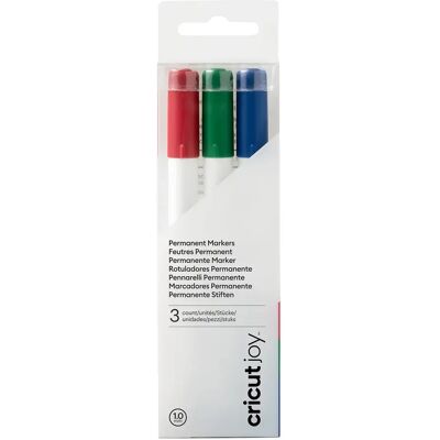 Cricut Joy Permanent markers 3-pack 1.0 (Blue, Red, Green) Cricut Joy Permanent markers 3-pack 1.0 (Blue, Red, Green)
