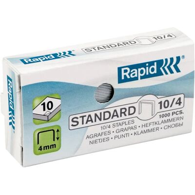Niitit Rapid Standard 10/4 galv (1000) Niitit Rapid Standard 10/4 galv (1000)
