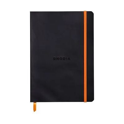 Rhodiarama soft A5 black dot ivory Rhodiarama soft A5 black dot ivory